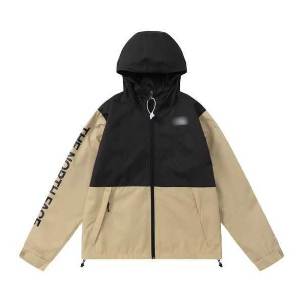 

men's jackets american version of couple stormtrooper windproof waterproof high thin jacket windbreaker coat mountaineering suit print, Black;brown