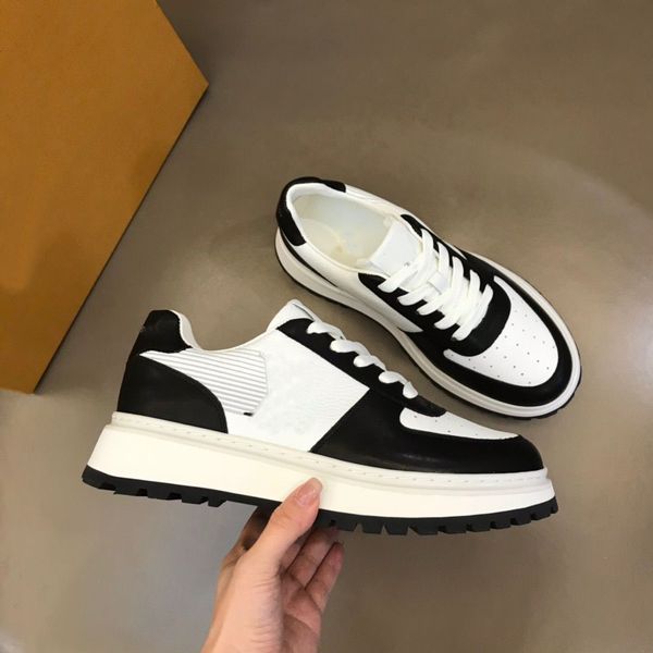 

elegant brand party wedding abbesses derby men shoes white black calfskin sneakers embossed leather men trainers comfort nice footwear eu38-