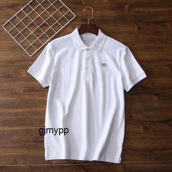 

men's polos cotton polo shirt short sleeve loose solid t-shirt paul 193pp4, White;black