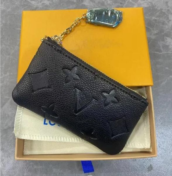

luxury goods special 4 colors key pouch zip wallet coin leather wallets women designer purse louise purse vutton crossbody viuton bag 62650, Red;blue