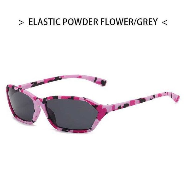 

future fashion sunglasses girl drag sister style sun shade glasses ins light, Blue
