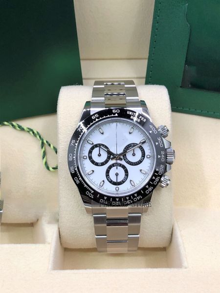 

box papers high-quality watch new stainless steel black dial 2022 watch, 40mm 116500 bracelet mechanical automatic men watches, Slivery;brown