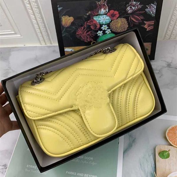 

fashion women's bag designer handbag 2023 fashion single shoulder messenger makaron chain cover bag