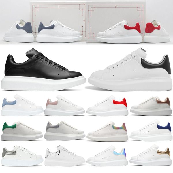 

2023 casual shoes designer luxury genuine leather lace-up sneakers women mens black white pink carnelian summer platform vintage trainers bi