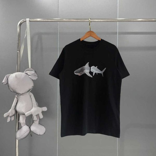 

t-shirt balencigas spring and summer new high grade cotton printing short sleeve round neck panel size m-l-xl--xxxl color black white fsh, Black;brown