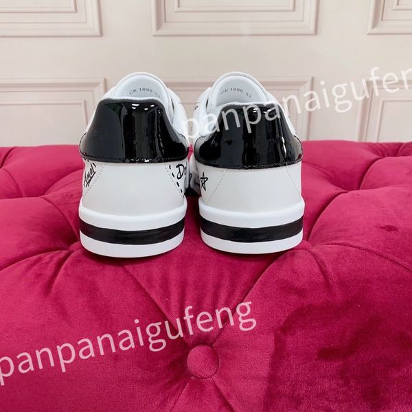 

2023 luxury ceiling casual shoes calfskin reflective sneaker designer mens women sneakers fashion shoes leather trainers, Black