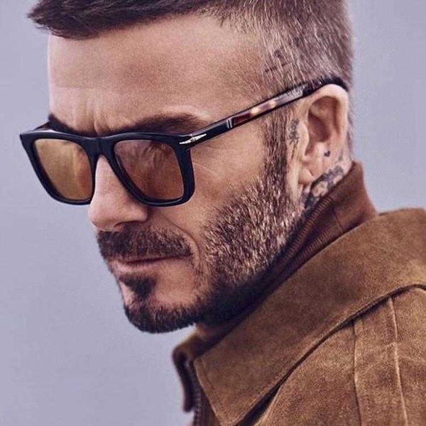 

anti blue light beige nail glasses frame beckham ins plain