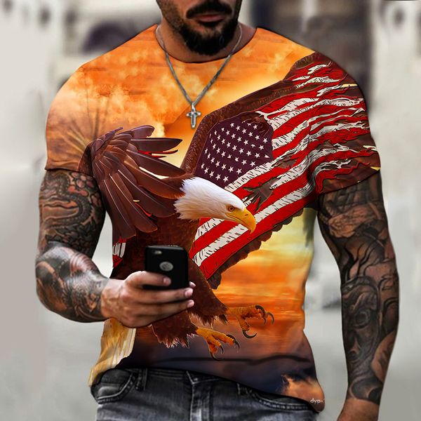 

men's tshirts tshirt pattern 3d printing retro shirt fashion casual round neck short sleeve summer 230410, White;black