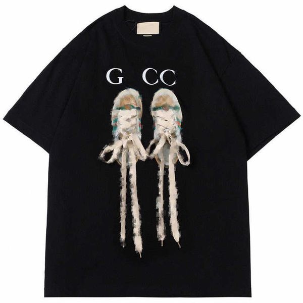 

luxury designer women t shirt shirt high summer stereo relaxed sleeve t-shirt, White;black