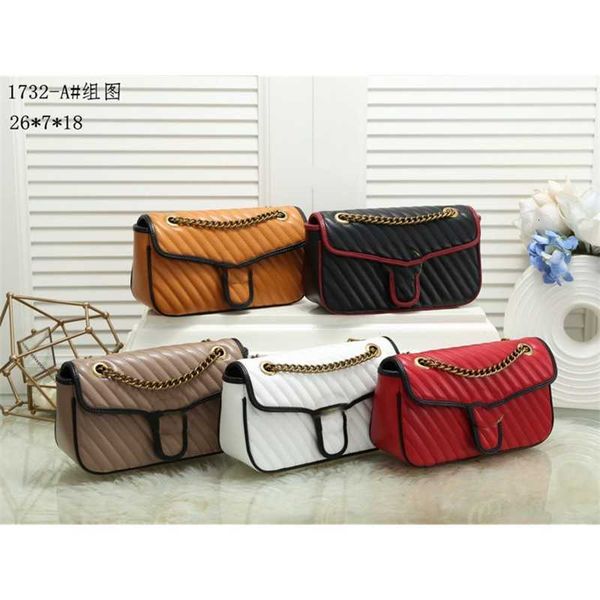 

fashion women's bag single shoulder messenger wavy chain cover bag-1732