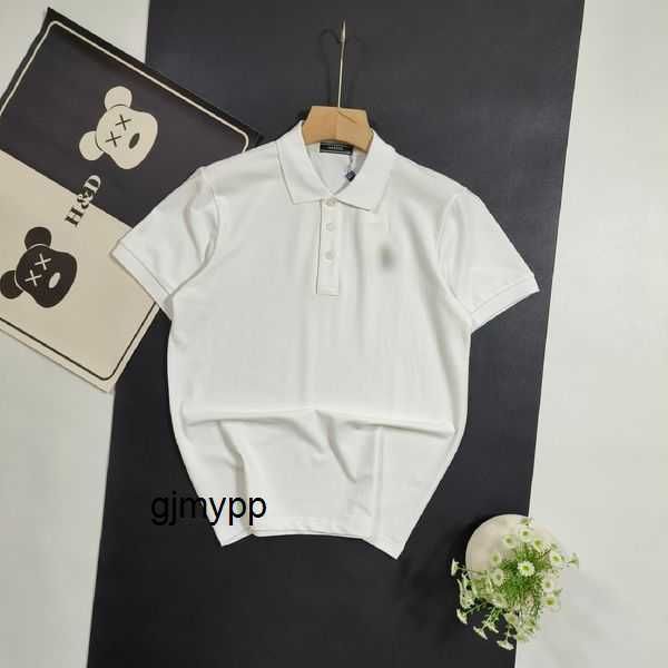 

men's polos cotton polo shirt short sleeve loose solid t-shirt paul 9c5sy, White;black