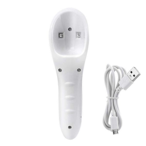 

nail dryers monja 5w mini white handheld led art dryer usb charging uv gel quick drying potherapy lamp manicure tool499