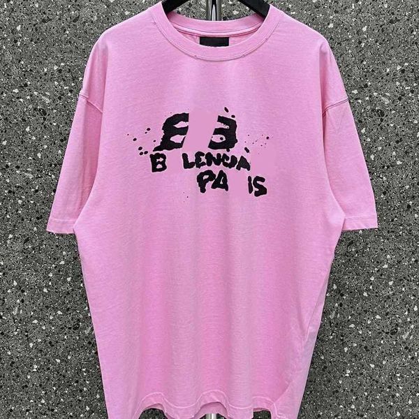 

2023 new women's tshirt shirt differentiate market edition family sleeve t-shirt personalized loose casual top, White;black