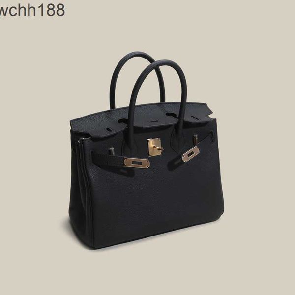 

cowhide bag bags birkins 2023 layer designer togo lychee grain leather women's handbag one shoulder cross 9x9c