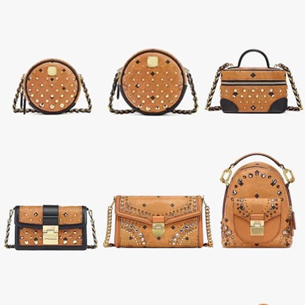 

mc messenger round clutch crossbody half moon bag handle luxury designer prad makeup shoulder tote bag womens mens leather celiny bucket han