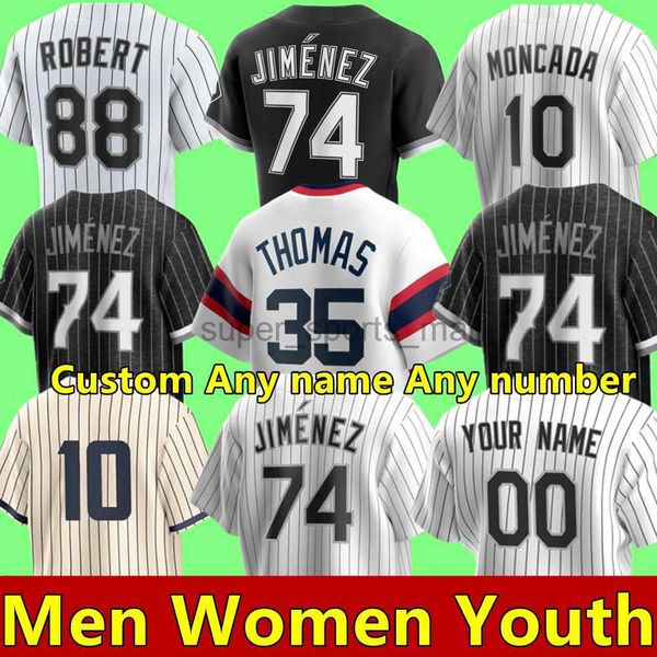 

2023 s-4xl custom eloy jimenez tim anderson jersey lance aj pollock lynn luis robert yoan moncada jose abreu chicagos andrew vaughn white ya, Blue;black