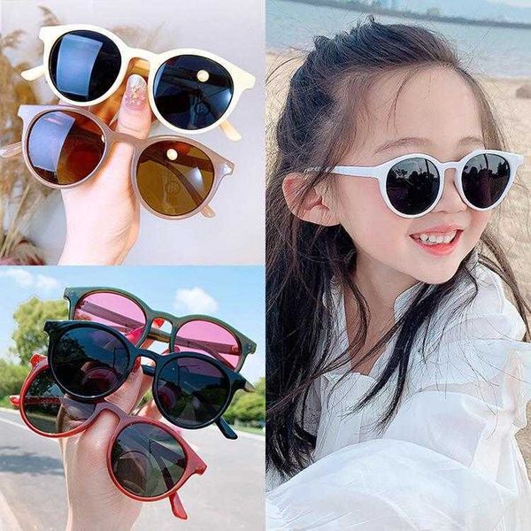 

boys and girls korean fashion personalized sunglasses baby summer children uv, Blue