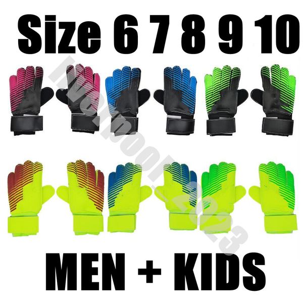 

football goalkeeper gloves children goalkeeper gloves student training anti slip wear resistant match gloves kl n13 sports gloves finger pro, Black