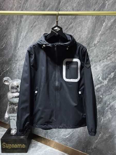 

men's jackets european 2023 new early spring hooded fashion slim fit casual outdoor business hoodie 13vbun, Black;brown