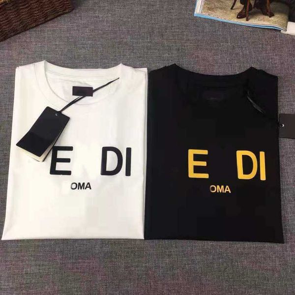 

womens designer t shirt tracksuit summer mens shirt casual man ees with letters print sleeves sell men hip hop clothes s-4xl #06, White;black