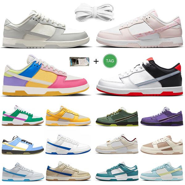 

new 2023 designer running shoes mens sail paisley white lobster multi-color heineken rose orange pink paisley citron pulse trainers sports s