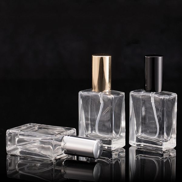 

100pcs 15ml empty glass spray bottle small empty cosmetic containers portable travel refillable perfume atomizer