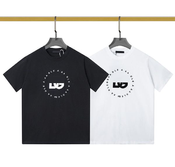 

two colors black white 2023 designer tshirt for men women t-shirts with letters summer short sleeves tee streetwear asian size s-2xl, White;black