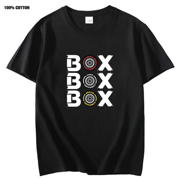 

men's t-shirts box tyre compound v2 tshirt women's short sleeve 100%cotton oversized funny video games men clothing y2k clothes 23, White;black