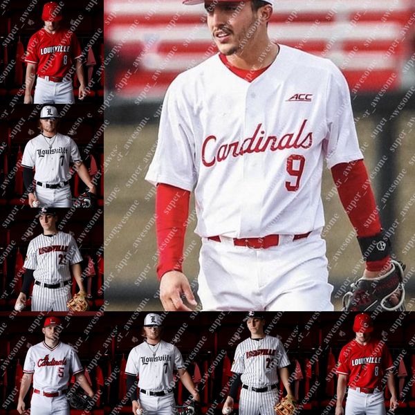 

ncaa louisville baseball jersey adam duvall jack payton 9 knapczyk patrick forbes logan beard ryan mccoy isaac humphrey carson liggett ryan, Blue;black