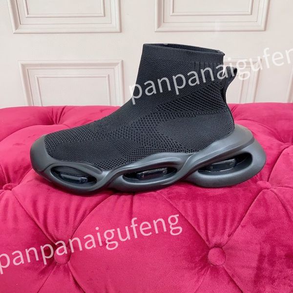 

new luxury vintage casual shoes calfskin reflective sneaker designer mens women sneakers fashion shoes leather trainers, Black