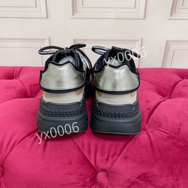 

new women mens brand casual shoes sneakers spring trendy family jindian color matching net running casual shoes2023, Black