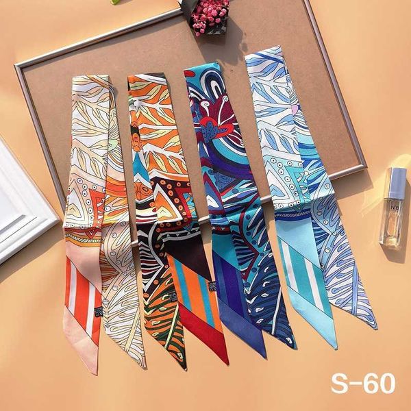 

long scarves tied with real silk ribbons summer bags handles small hair bands decorative enclosures high-end, Black;purple