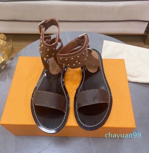 

designer sandal women chain slides summer rubber big head slides fashion beach shoes flat slippers, Black