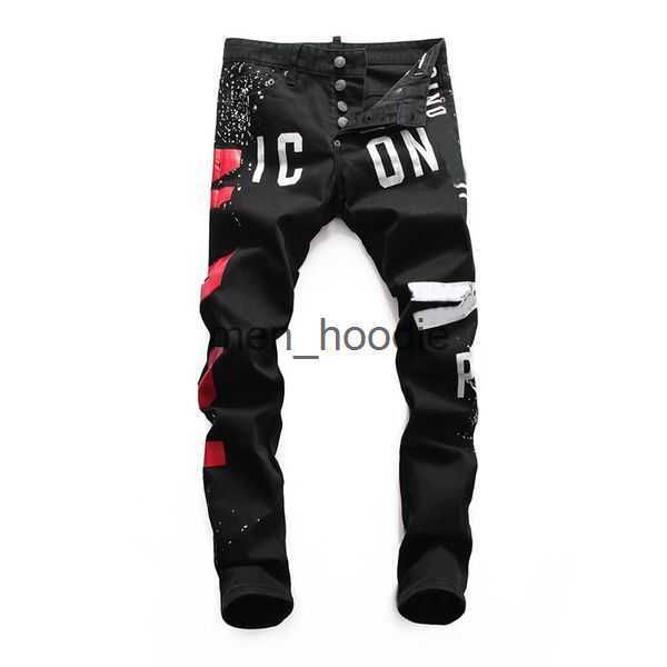 

designer jeans mens jeans stree dsquare mens luxury designer denim jeans d2 men denim jeans dsquare embroidery pants fashion holes trousers, Blue