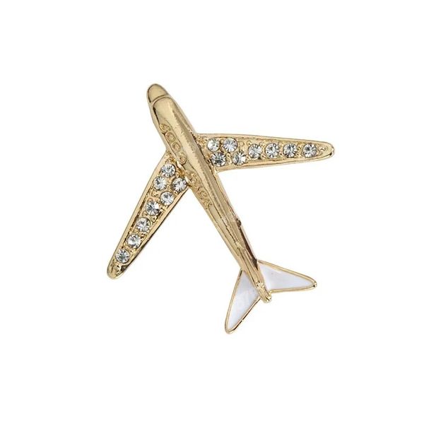 

new fashion men's airplane brooch collar pin corsage personalized male suit jacket brooches pins jewelry accessories, Gray