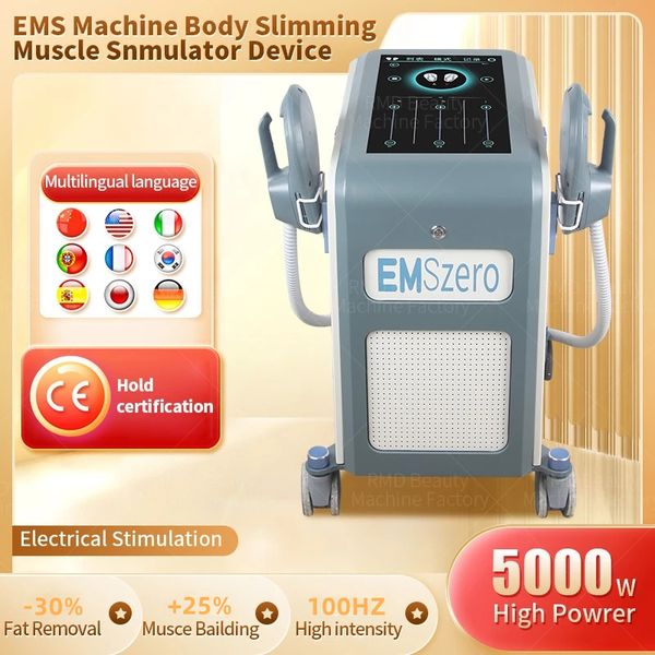 

new dls-emslim neo machine fat removal cellulite reductiont emszero muscle stimulator 4 handles with rf machine high power pelvic pads are o