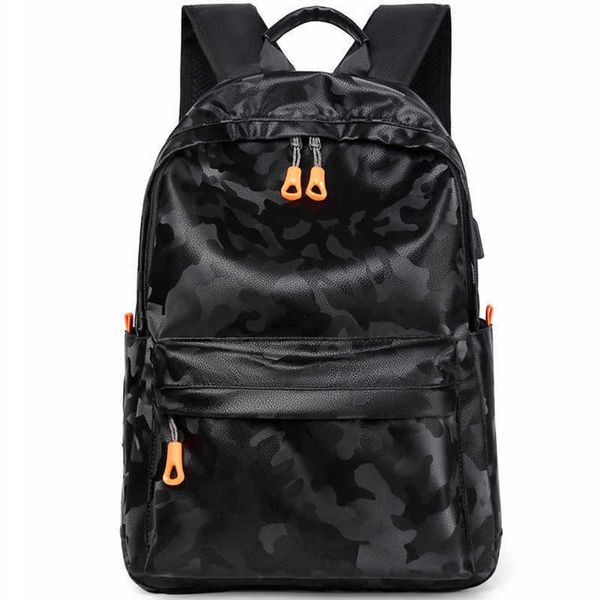 

backpack style fashion student schoolbag casual backpack men and women general computer camouflage back 221114