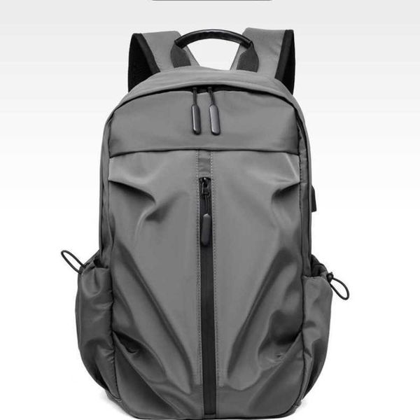 

men's new backpack 15.6-inch lapbag printable student travel 230301