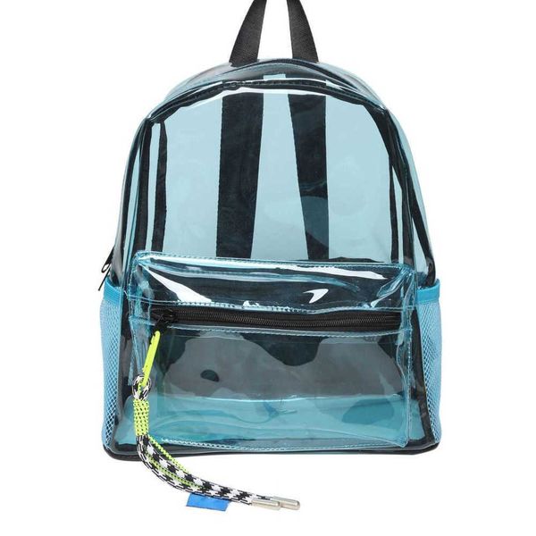 

transparent jelly backpack women's korean fashion harajuku style large capacity travel student bag 230301
