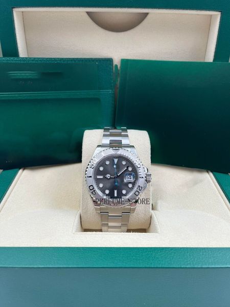 

box papers high-quality watch new 40mm rhodium dial 126622 bracelet mechanical automatic men watches waterproof, Slivery;brown