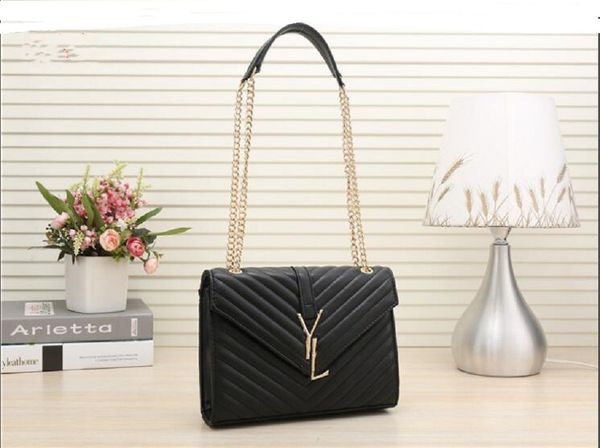 

woman bag luxurys designers gold silver chain bags ladies women crossbody tote handbag hobo y type quilted lattice shoulder purses handbags