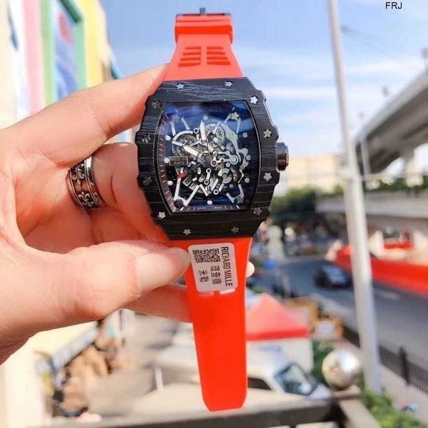

watches designer richads milles selling building empty wristwatch versatile watch for both men and women frj, Slivery;black