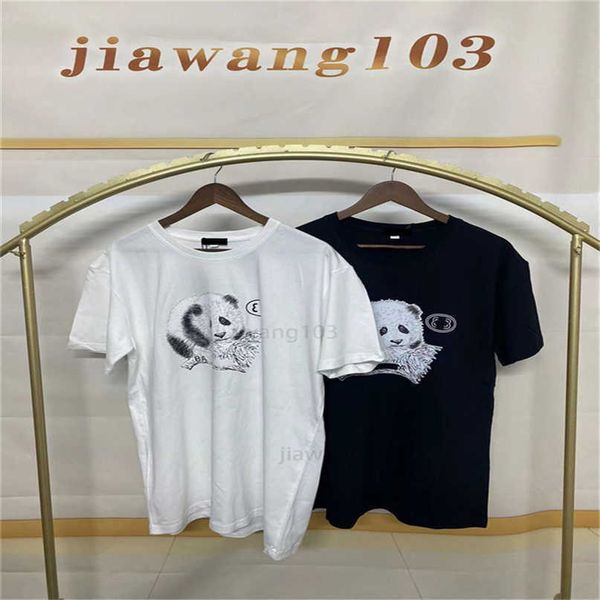 

designer new women t shirt shirt selling counter exclusive panda ees male female designers loose printing station street couple size s-5xl, White;black