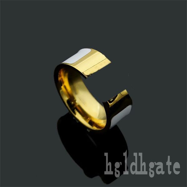

elegant men ring engagement rings classical h womens letters fashion couple mens colorful bague geometry alloy gold plated silver enamels lu