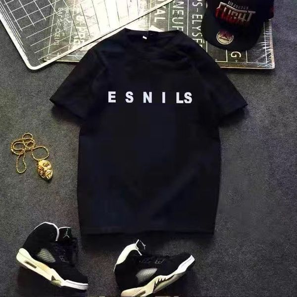 

mens designer t shirt friends letter print tees big v men women short sleeve hip hop style black white orange t-shirts tees size #, White;black