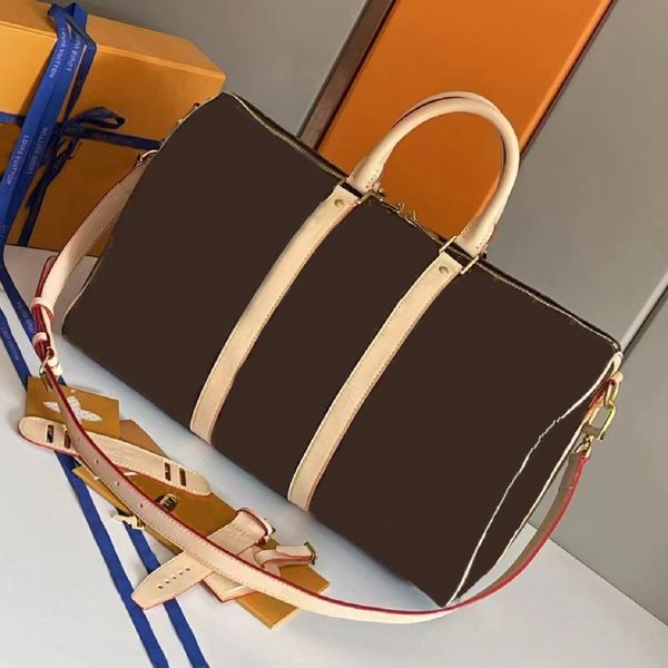 

duffel bags summer travel must-have bag designer bag presbyopic men and women tote bag super large capacity handbag with original dust bag 4