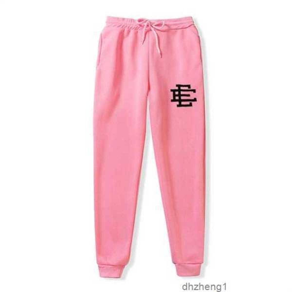 

hoodies & sweatshirts pants eric emanuel ee basic men/women joggers brand male trousers casual sweatpants jogger fitness workout sweatpantsm, Black