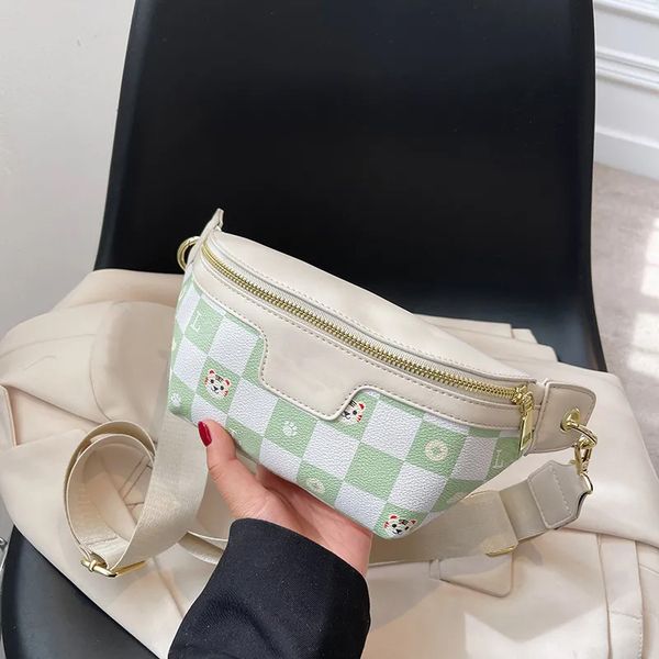 

cross body bag womens bag luxury mens designer messenger bags leather trend summer fashion classic chest bag single shoulder waist bag 4101s
