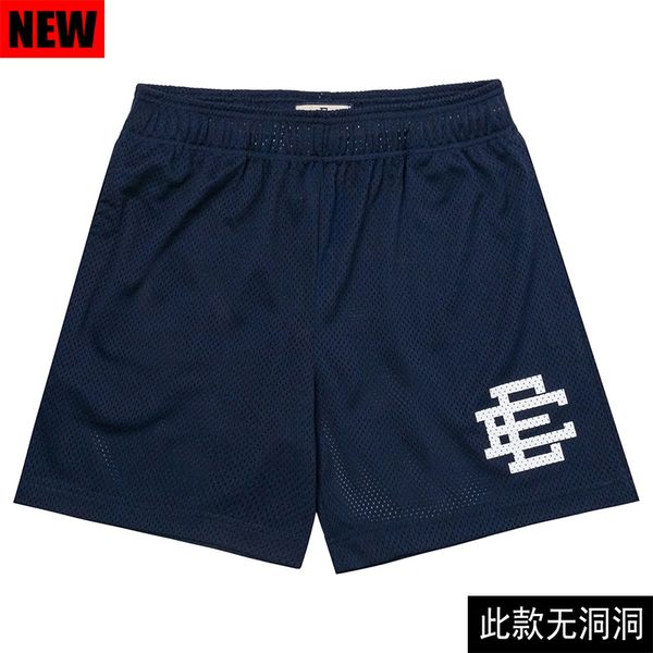

ee basic men's shorts man fitness sweatpants summer gyms workout breathable beach bottoms 5a, White;black