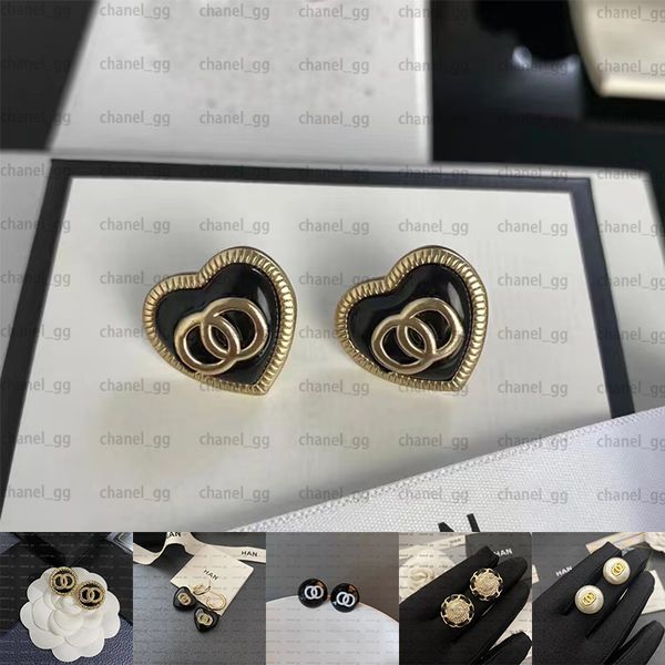 

designers womens brand designer earrings ear stud crystal women elegance temperament simple ladies wedding party jewelry gift accessories, Golden;silver